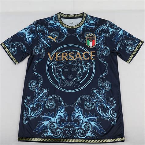 blue versace top